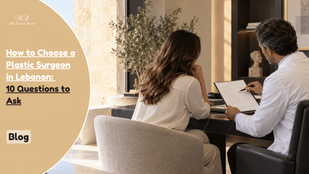 How to Choose a Plastic Surgeon in Lebanon: 10 Questions to Ask